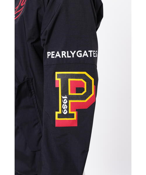 PEARLY GATES(パーリーゲイツ)の「【PEARLY GATES】TUFLEX格子レノースーパーストレッチ フルジップブルゾン(ブルゾン・レディース・ネイビー/ホワイト・MEDIUM/LARGE/SMALL)」の16枚目の写真