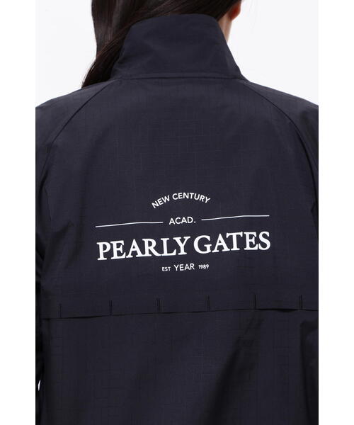 PEARLY GATES(パーリーゲイツ)の「【PEARLY GATES】TUFLEX格子レノースーパーストレッチ フルジップブルゾン(ブルゾン・レディース・ネイビー/ホワイト・MEDIUM/LARGE/SMALL)」の18枚目の写真