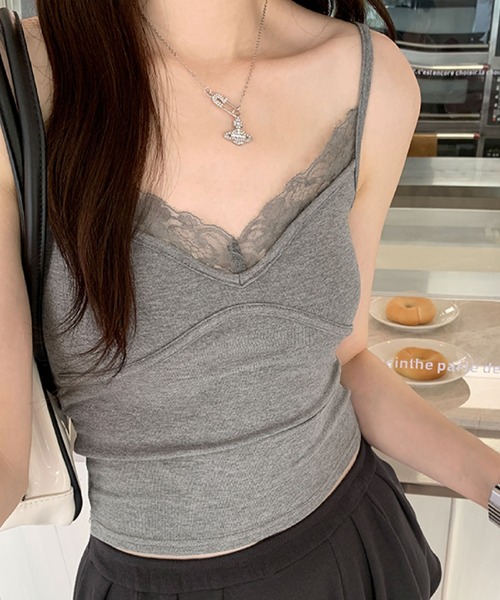 セール】カジュアル＆フェミニン♪大人可愛いキャミトップス