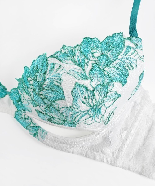 Ravijour（ラヴィジュール）の「レミニセンスグラマーアップブラ（B～Dカップ）（ブラジャー・レディース・イエロー/ピンク/グリーン/ブラック/アイボリー・C65/C75/D65/D75/B65/B70/C70/D70/B75）」の16枚目の写真