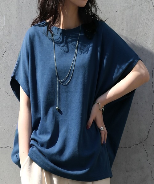 2タイプ シュッと美 トップス（Tシャツ/カットソー）｜antiqua