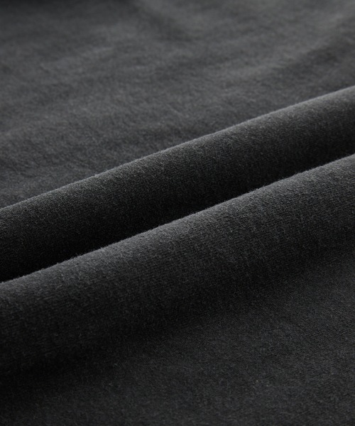 cussil(クシル)の「【cussil/クシル】ルーズシルエットガーメントダイショルダーラインプリントロンT(Tシャツ/カットソー・メンズ・ブラック・M/S/L)」の22枚目の写真