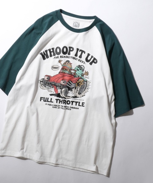 SITRY(シトリー)の「Raglan Sleeve & Ringer Print T-shirt/接触冷感 オーバーサイズ ヴィンテージライク ラグランスリーブ リンガーTシャツ 半袖Tシャツ レディース メンズ(Tシャツ/カットソー・メンズ・ホワイト系その他2/ブラック系その他/ブラック系その他2/ブラック/ホワイト/グリーン/レッド/ホワイト系その他/レッド系その他/ホワイト系その他3/ブルー系その他/ネイビー・M/L)」の8枚目の写真