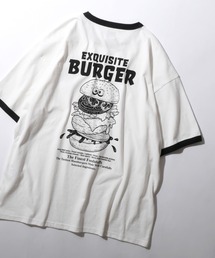 Raglan Sleeve ＆ Ringer Print T-shirt/接触冷感 オーバーサイズ ヴィンテージライク ラグランスリーブ リンガーTシャツ 半袖Tシャツ レディース メンズ