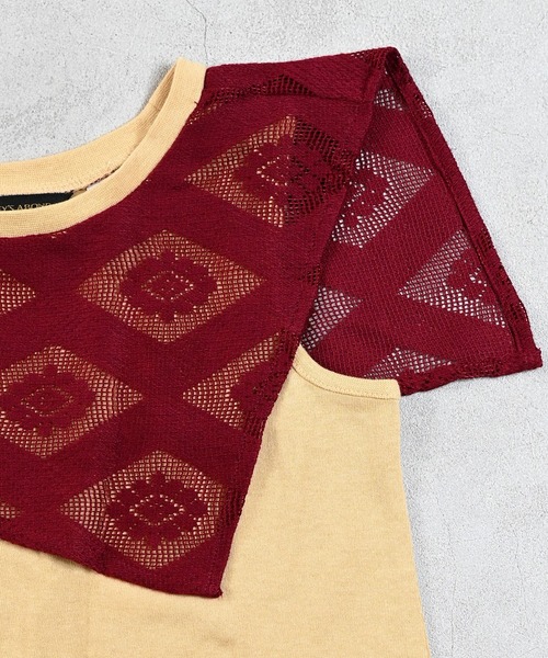 MARKEY'S（マーキーズ）の「レースカラーノースリーブカットソー（タンクトップ・キッズ・イエロー/ブラック/オフホワイト・90/100/110/120/130/140/150）」の16枚目の写真