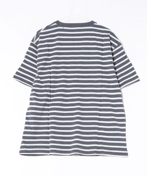 Eddie Bauer(エディーバウアー)の「ボーダー 半袖 Tシャツ(Tシャツ/カットソー・メンズ・ピンク/ベージュ/ネイビー/グレー・M/L/S/XXL/XL)」の5枚目の写真