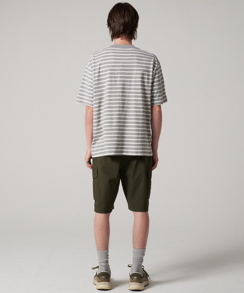 Eddie Bauer(エディーバウアー)の「ボーダー 半袖 Tシャツ(Tシャツ/カットソー・メンズ・ピンク/ベージュ/ネイビー/グレー・M/L/S/XXL/XL)」の10枚目の写真