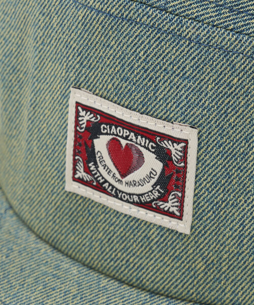 CIAOPANIC（チャオパニック）の「ワンポイントロゴデニムジェットキャップ（キャップ・レディース・ブルー/ブラック/ブルー系その他・ONE SIZE）」の15枚目の写真