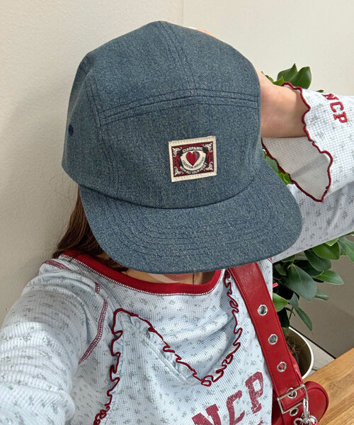 CIAOPANIC（チャオパニック）の「ワンポイントロゴデニムジェットキャップ（キャップ・レディース・ブルー/ブラック/ブルー系その他・ONE SIZE）」の16枚目の写真