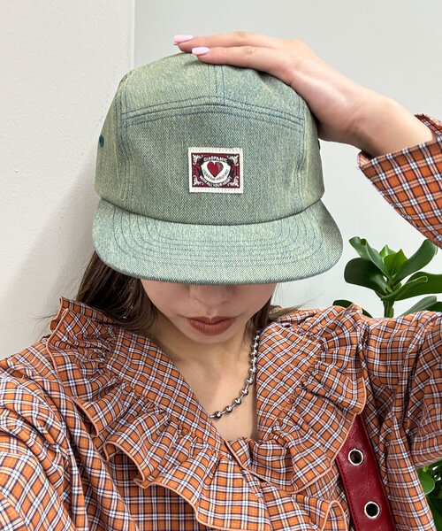 CIAOPANIC（チャオパニック）の「ワンポイントロゴデニムジェットキャップ（キャップ・レディース・ブルー/ブラック/ブルー系その他・ONE SIZE）」の19枚目の写真