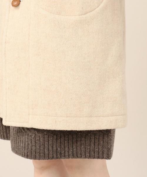 DANTON(ダントン)の「BY DANTON フードミドルコート◆(その他アウター・レディース・オフホワイト/ネイビー・36)」の15枚目の写真