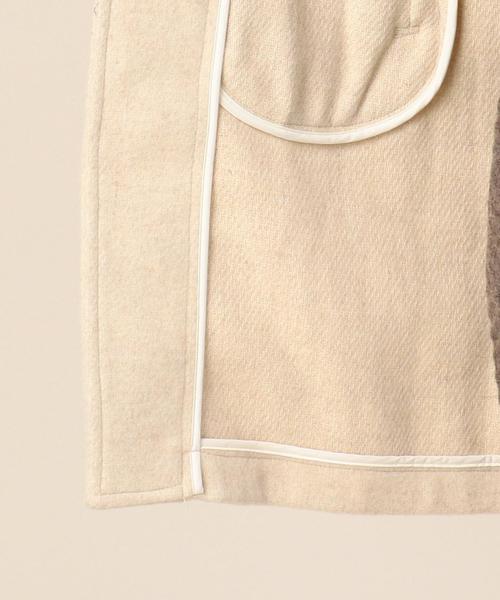 DANTON(ダントン)の「BY DANTON フードミドルコート◆(その他アウター・レディース・オフホワイト/ネイビー・36)」の16枚目の写真