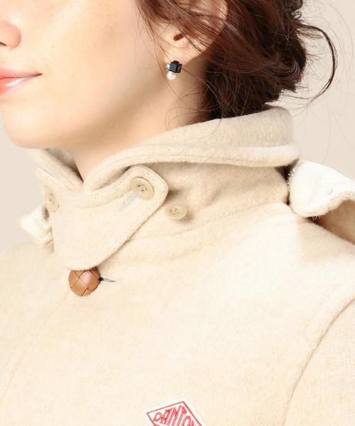 DANTON(ダントン)の「BY DANTON フードミドルコート◆(その他アウター・レディース・オフホワイト/ネイビー・36)」の18枚目の写真