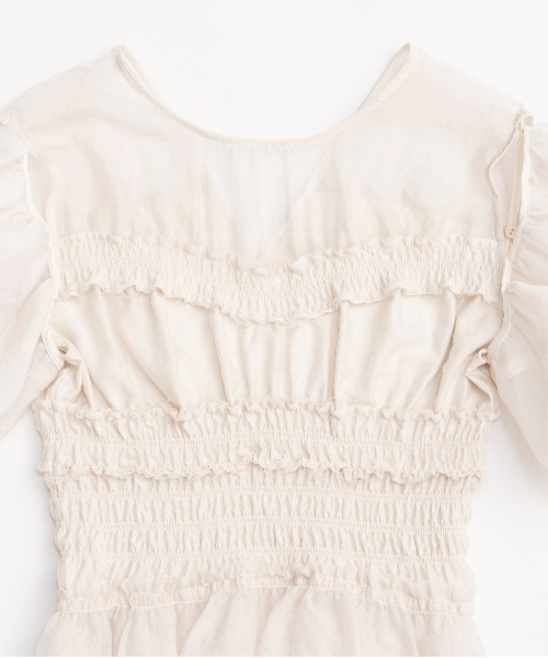 （メゾンスペシャル）｜2way Sleeve Ruffle Blouse MAISON SPECIAL｜2way Sleeve Ruffle Blouse | Rakuten Fashion
