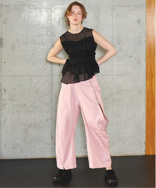 （メゾンスペシャル）｜2way Sleeve Ruffle Blouse 2way Sleeve Ruffle Blouse/2WAYスリーブフリルブラウス【MAISON