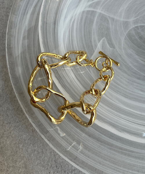 DouDou（ドゥドゥ）の「ミックスチェーンブレス（ブレスレット・レディース・シルバー/ゴールド・FREE）」の5枚目の写真