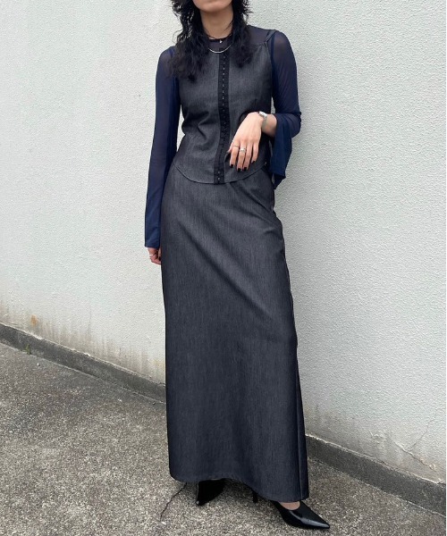 【新発売】今週の市販 SET セール】CAMISOLE EXTRA DRESS（ワンピース SKIRT LONG ワンピース