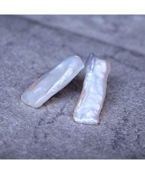 tone(トーン)の「【Willija】金属アレルギー対応《Distortion》歪みパールのピアス(MA)(ピアス(両耳用)・レディース・その他1/その他2/その他3/その他4/その他5・FREE)」の11枚目の写真
