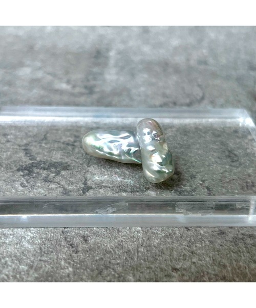 tone(トーン)の「【Willija】金属アレルギー対応《Distortion》歪みパールのピアス(MA)(ピアス(両耳用)・レディース・その他1/その他2/その他3/その他4/その他5・FREE)」の15枚目の写真