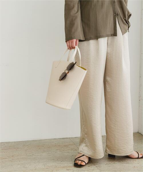 F by ROSSO（エフバイロッソ）の「F by ROSSO　サテンイージーパンツ（その他パンツ・レディース・ブラウン系その他/ベージュ系その他・36/38）」の8枚目の写真