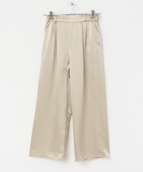 F by ROSSO（エフバイロッソ）の「F by ROSSO　サテンイージーパンツ（その他パンツ・レディース・ブラウン系その他/ベージュ系その他・36/38）」の15枚目の写真