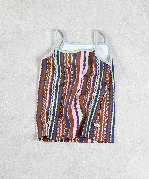 MARKEY'S（マーキーズ）の「総柄カットキャミソール（キャミソール・キッズ・オレンジ/マルチ/ブラック・150/140/130/120/110/100/90/80）」の3枚目の写真