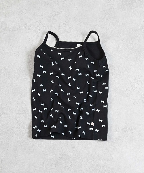 MARKEY'S（マーキーズ）の「総柄カットキャミソール（キャミソール・キッズ・オレンジ/マルチ/ブラック・150/140/130/120/110/100/90/80）」の5枚目の写真