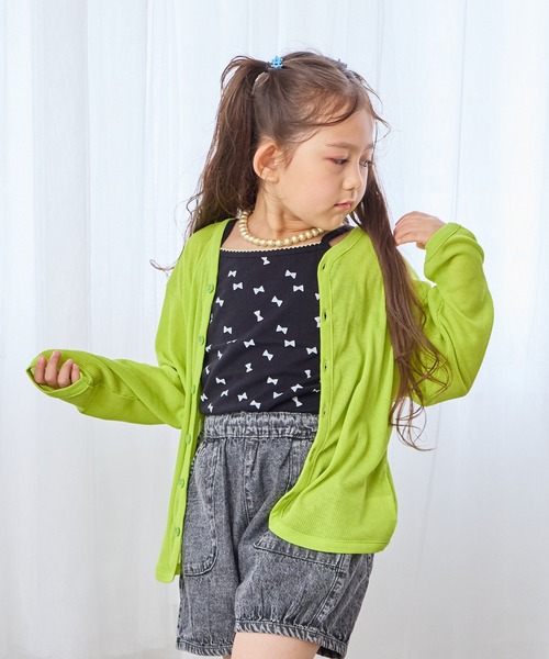 MARKEY'S（マーキーズ）の「総柄カットキャミソール（キャミソール・キッズ・オレンジ/マルチ/ブラック・150/140/130/120/110/100/90/80）」の12枚目の写真