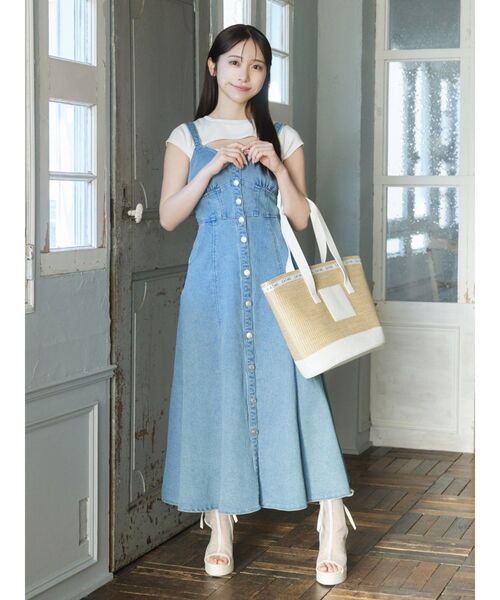 EATME（イートミー）の「バケットトートバッグ（トートバッグ・レディース・オフホワイト/ブラック・FREE）」の4枚目の写真