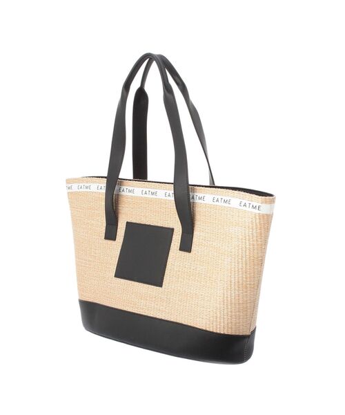 EATME（イートミー）の「バケットトートバッグ（トートバッグ・レディース・オフホワイト/ブラック・FREE）」の9枚目の写真