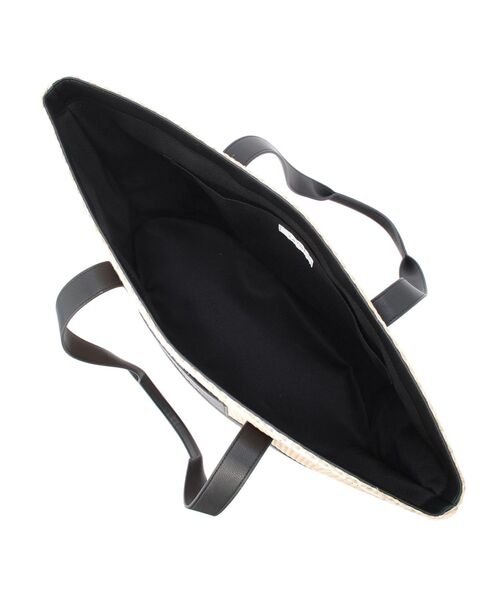 EATME（イートミー）の「バケットトートバッグ（トートバッグ・レディース・オフホワイト/ブラック・FREE）」の11枚目の写真