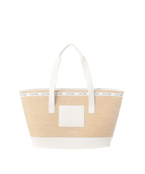 EATME（イートミー）の「バケットトートバッグ（トートバッグ・レディース・オフホワイト/ブラック・FREE）」の14枚目の写真