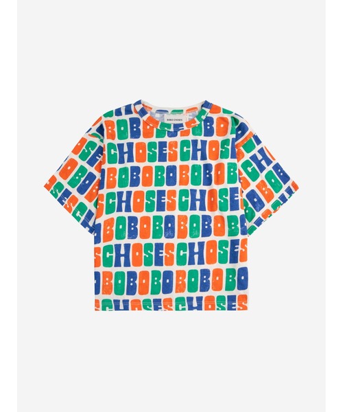 BOBO CHOSES(ボボショーズ)の「Multicolor Bobo Choses all over T-shirt(Tシャツ/カットソー・キッズ・オフホワイト・2-3YEAR/4-5YEAR/6-7YEAR/8-9y/10-11y/12-13y)」の2枚目の写真