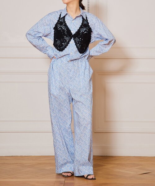 IENA LA BOUCLE LIBERTYコットンローンオールインワン 【公式通販】