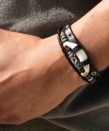 Kahiko | 【Kahiko】フイレザーMEN'Sブレスレット(ブレスレット)