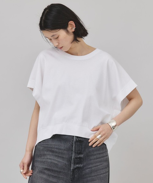 tシャツ Curensology(カレンソロジー)/ポンチコクーンプルオーバー レディース Curensology(カレンソロジー)/ポンチコクーンプルオーバー（T