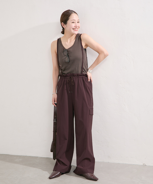 【新品】JOURNAL STANDARDタスランナイロンサスペンダーパンツ38 JOURNAL STANDARD（ジャーナルスタンダード）の「【＆FUNCTION