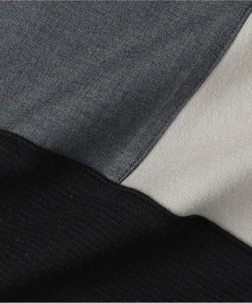 Right-on(ライトオン)の「Other(ソノタ)ポンチ切替5分袖Tシャツパーカー(Tシャツ/カットソー・メンズ・ホワイト/ベージュ・M/XL/L)」の8枚目の写真