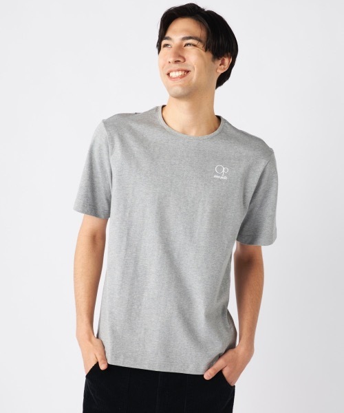 Ocean Pacific(オーシャンパシフィック)の「【OP/オーピー】ヘビーウェイトワンポイントロゴTシャツ(Tシャツ/カットソー・メンズ・カーキ/オフホワイト/ネイビー/杢グレー・LARGE/X-LARGE/MEDIUM)」の3枚目の写真