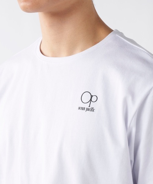Ocean Pacific(オーシャンパシフィック)の「【OP/オーピー】ヘビーウェイトワンポイントロゴTシャツ(Tシャツ/カットソー・メンズ・カーキ/オフホワイト/ネイビー/杢グレー・LARGE/X-LARGE/MEDIUM)」の8枚目の写真