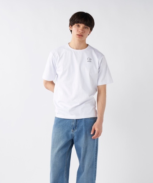 Ocean Pacific(オーシャンパシフィック)の「【OP/オーピー】ヘビーウェイトワンポイントロゴTシャツ(Tシャツ/カットソー・メンズ・カーキ/オフホワイト/ネイビー/杢グレー・LARGE/X-LARGE/MEDIUM)」の10枚目の写真