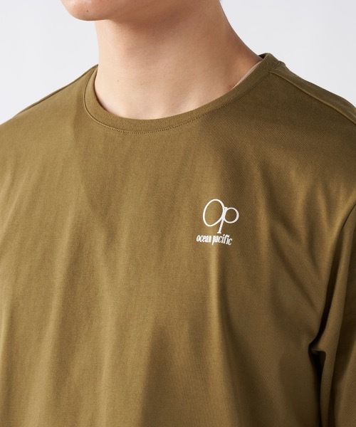 Ocean Pacific(オーシャンパシフィック)の「【OP/オーピー】ヘビーウェイトワンポイントロゴTシャツ(Tシャツ/カットソー・メンズ・カーキ/オフホワイト/ネイビー/杢グレー・LARGE/X-LARGE/MEDIUM)」の17枚目の写真