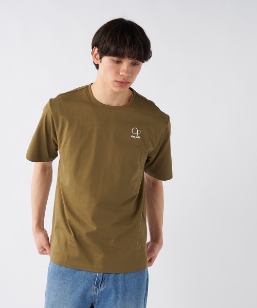 Ocean Pacific(オーシャンパシフィック)の「【OP/オーピー】ヘビーウェイトワンポイントロゴTシャツ(Tシャツ/カットソー・メンズ・カーキ/オフホワイト/ネイビー/杢グレー・LARGE/X-LARGE/MEDIUM)」の18枚目の写真