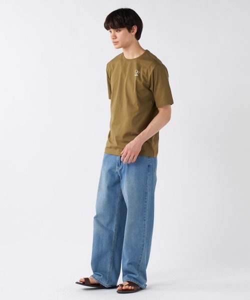 Ocean Pacific(オーシャンパシフィック)の「【OP/オーピー】ヘビーウェイトワンポイントロゴTシャツ(Tシャツ/カットソー・メンズ・カーキ/オフホワイト/ネイビー/杢グレー・LARGE/X-LARGE/MEDIUM)」の21枚目の写真