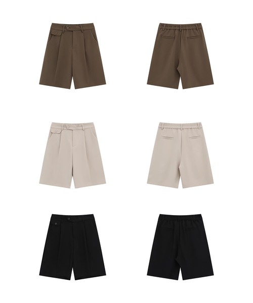 aimoha(アイモハ)の「デコラティブボタンタックショートスラックスパンツ (SS)(その他パンツ・メンズ・ライトベージュ/チョコ/ブラック・MEDIUM/LARGE)」の17枚目の写真