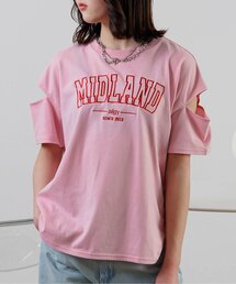 algy | 【接触冷感】MIDLAND肩あきBIG半袖T(Tシャツ/カットソー)