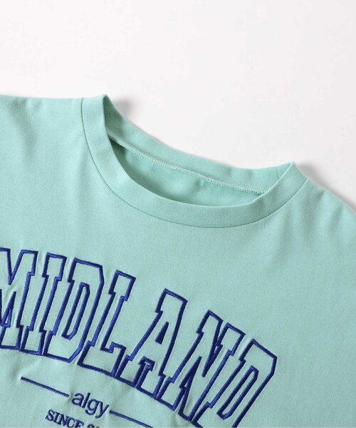 algy（アルジー）の「【接触冷感】MIDLAND肩あきBIG半袖T（Tシャツ/カットソー・キッズ・オレンジ/ピンク/オフホワイト/ミント・SMALL/MEDIUM/X-SMALL/XX-SMALL）」の14枚目の写真