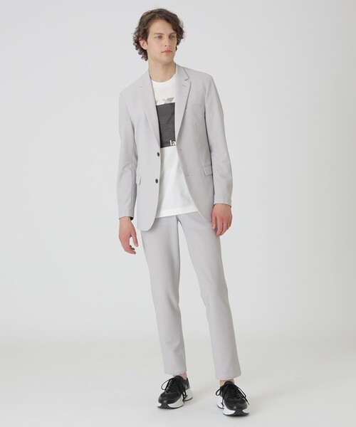 BLACK LABEL CRESTBRIDGE（ブラックレーベル・クレストブリッジ）の「【BLACK lab.】ブリーズメッシュジャケット（テーラードジャケット・メンズ・ライトグレー/ブラック/ネイビー・M/L/XL/S）」の15枚目の写真