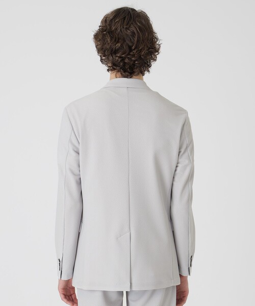 BLACK LABEL CRESTBRIDGE（ブラックレーベル・クレストブリッジ）の「【BLACK lab.】ブリーズメッシュジャケット（テーラードジャケット・メンズ・ライトグレー/ブラック/ネイビー・M/L/XL/S）」の18枚目の写真