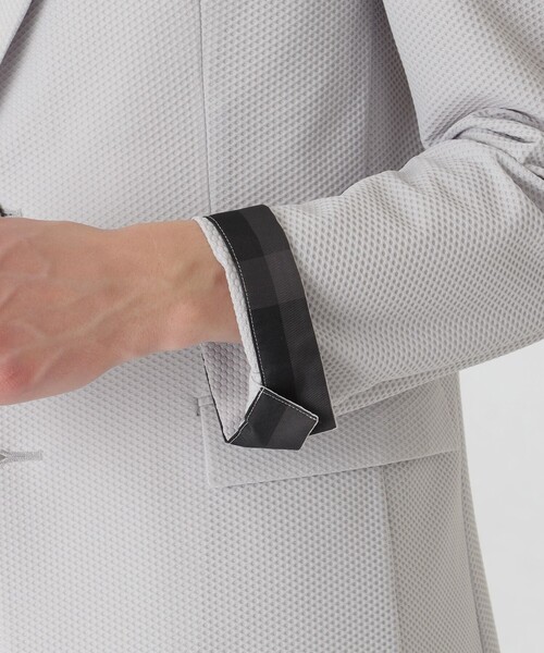 BLACK LABEL CRESTBRIDGE（ブラックレーベル・クレストブリッジ）の「【BLACK lab.】ブリーズメッシュジャケット（テーラードジャケット・メンズ・ライトグレー/ブラック/ネイビー・M/L/XL/S）」の19枚目の写真